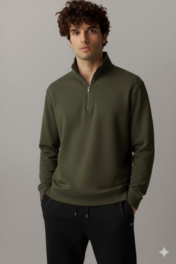 Men's Half Zipper Sweatshirt